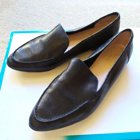 Kate Spade calliope black loafers/moccasins/flats - Picture 1 of 7